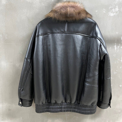 YSL 25S LEATHER JACKET STYLE 142