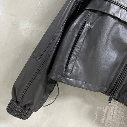 PRADA 26S LEATHER JACKET 1119