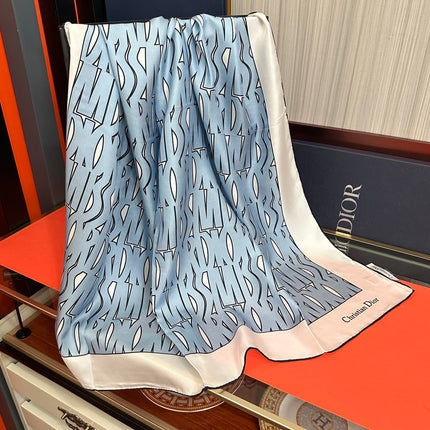 DIOR 26S SCARF 90CM IN SILK 307333