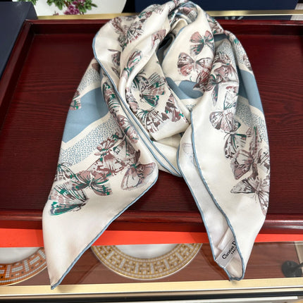 DIOR 26S SCARF 90CM IN SILK 295706