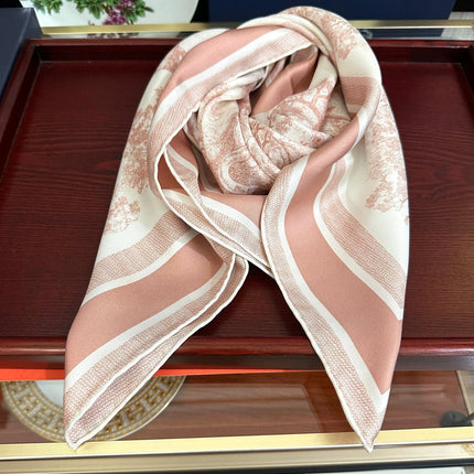 DIOR 26S SCARF 90CM IN SILK 313455