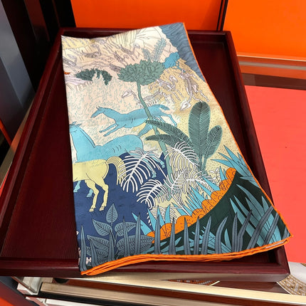HERMES 26S SCARF 90 IN SILK 304198