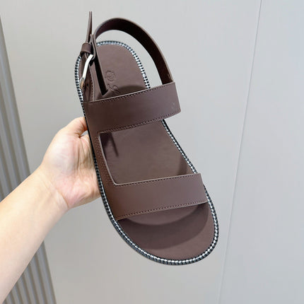 LP NAMA SANDAL CHOCOLATE CALFSKIN