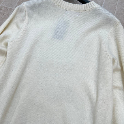 RALPH LAUREN 25S EMBROIDERED BEAR KNITTED SWEATER 253