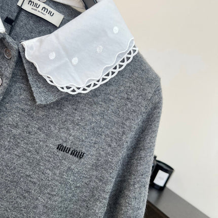 MIUMIU 26S POLO SWEATER 929