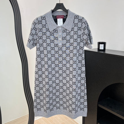 GUCCI 26S POLO KNIT DRESS 529