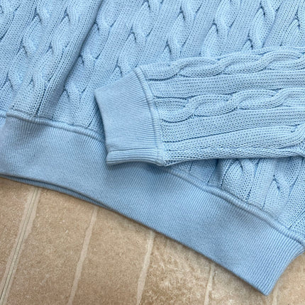 RALPH LAUREN 26S CABLE-KNIT POLO SWEATER 629