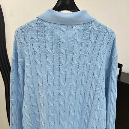 RALPH LAUREN 26S CABLE-KNIT POLO SWEATER 629