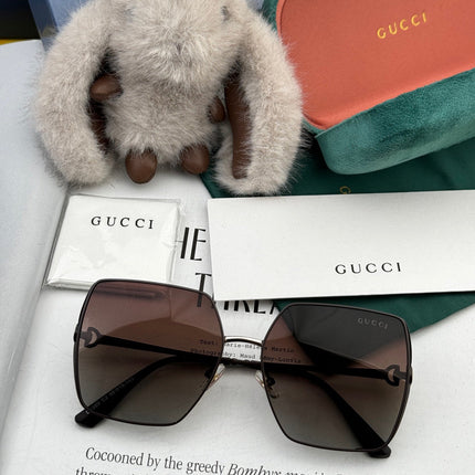 SQUARE FRAME SUNGLASSES G9638 IN METAL