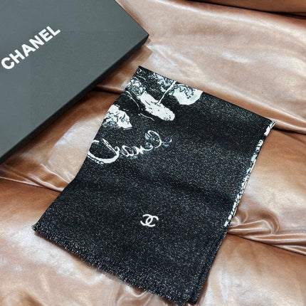 CHANEL 25S SCARF 200 CM IN CASHMERE 941754