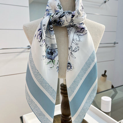 DIOR 26S SCARF 90CM IN SILK 284556