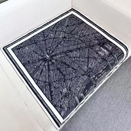 DIOR 26S SCARF 90CM IN SILK 313214