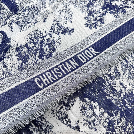 DIOR 26S SCARF 140CM IN SILK & CASHMERE 292286