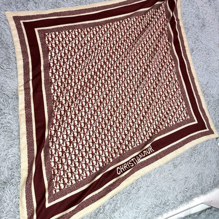 DIOR 26S SCARF 140CM IN CASHMERE SILK 304566