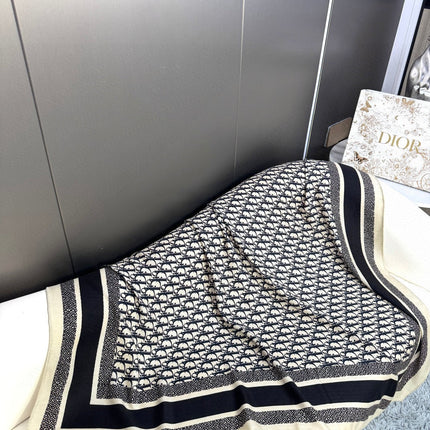 DIOR 26S SCARF 140CM IN CASHMERE SILK 304566