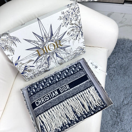DIOR 26S SCARF 200CM IN CASHMERE 309434