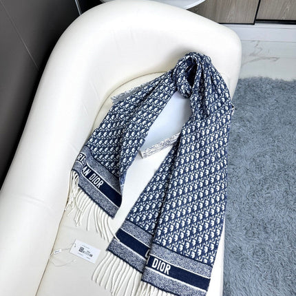 DIOR 26S SCARF 200CM IN CASHMERE 309434