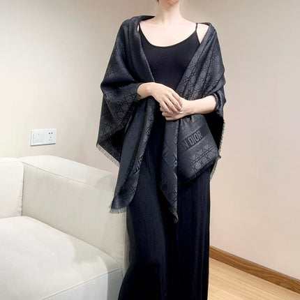 DIOR 26S SCARF 140CM IN CASHMERE SILK 303199