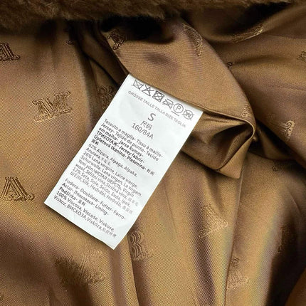 MAXMARA 25S LONG TEDDY COAT STYLE 259