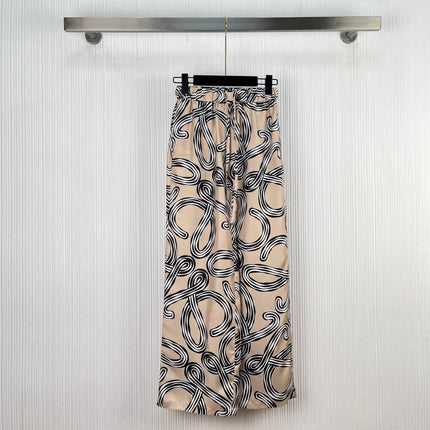 LOEWE 26S LONG SILK PANTS 509
