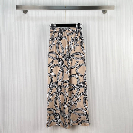 LOEWE 26S LONG SILK PANTS 509