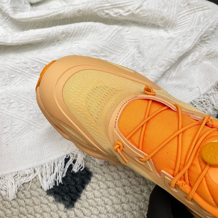 LOEWE 26S CLOUDSOLO SNEAKERS IN ORANGE RECYCLED POLYESTER