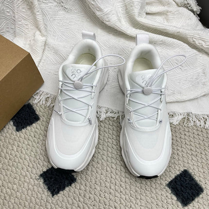 LOEWE 26S CLOUDSOLO SNEAKERS IN WHITE RECYCLED POLYESTER