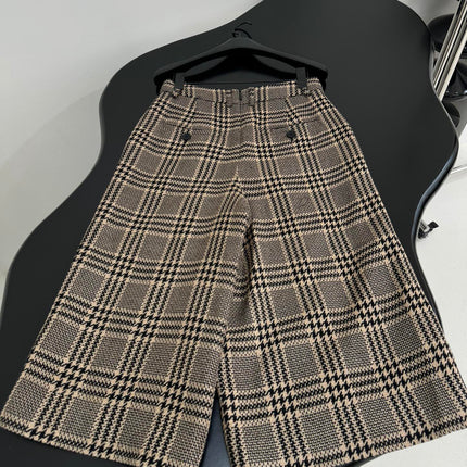 YSL 25S STRIPED STRAIGHT-LEG PANTS STYLE 228