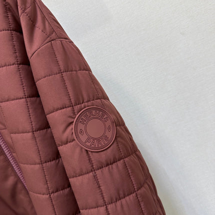 HERMES 25S LONG ZIP-UP COAT 300