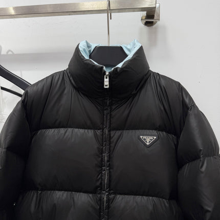 PRADA 26S HIGH-NECK DOWN PUFFER JACKET 1213