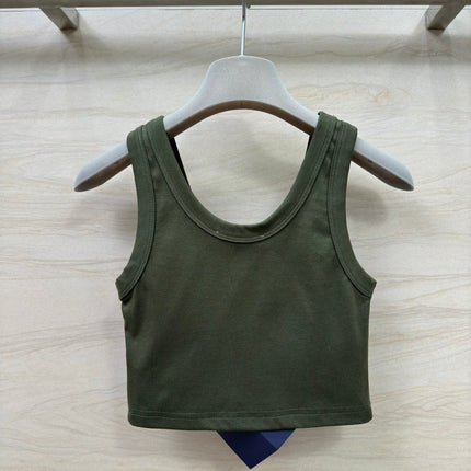 PRADA 26S CREW NECK TANK TOP 656