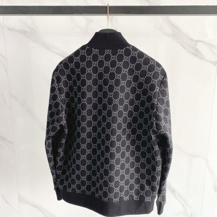 GUCCI 26S KNIT ZIP CARDIGAN 615