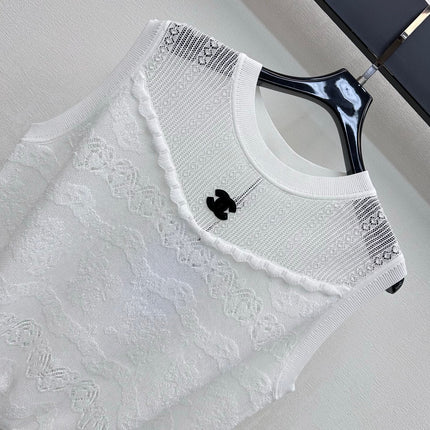 CHANEL 26S SLEEVELESS SWEATER STYLE 1063