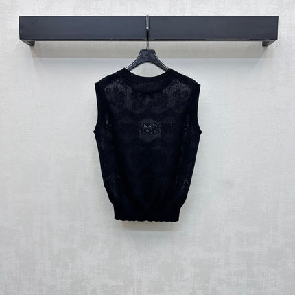 CHANEL 26S SLEEVELESS SWEATER STYLE 1064