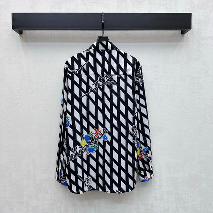 CHANEL 26S PATTERNED SHIRT STYLE 1170