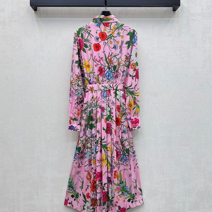 GUCCI 26S LONG PRINTED DRESS 300
