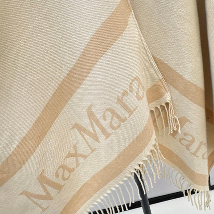 MAX MARA 25S JACQUARD CAPE COAT 008