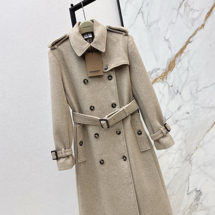 BURBERRY 25S LONG WOOL COAT 286