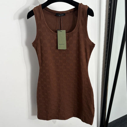 GUCCI 26S SLEEVELESS MINI DRESS 450
