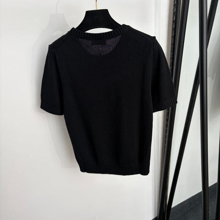 RALPH LAUREN 26S SHORT-SLEEVE CREW-NECK SWEATER 655