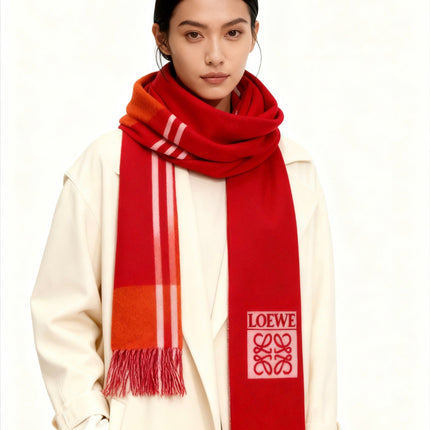 LOEWE 26S SCARF 190 IN CASHMERE 113522