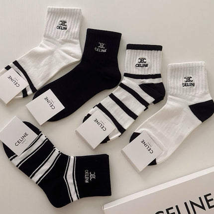 CELINE 26S ANKLE SOCKS 408756 (1 BOX)
