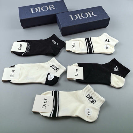 DIOR 26S ANKLE SOCKS 415736 (1 BOX)